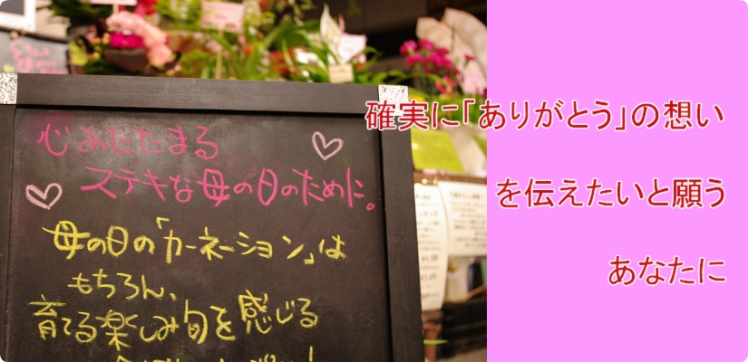 母の日ギフト、確実に「ありがとう」を伝えたいと願うあなたに